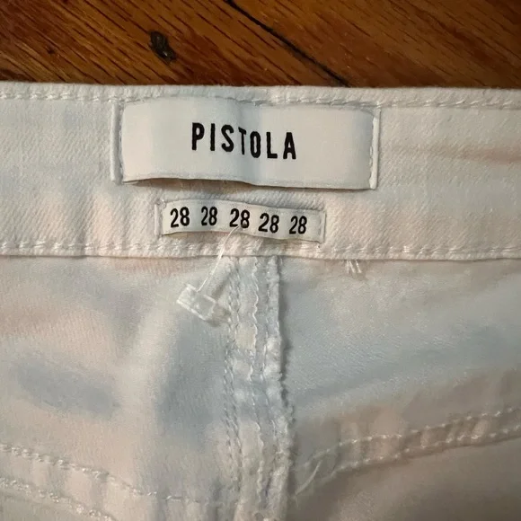 Pistola white ripped jeans size 28 - Picture 5 of 7